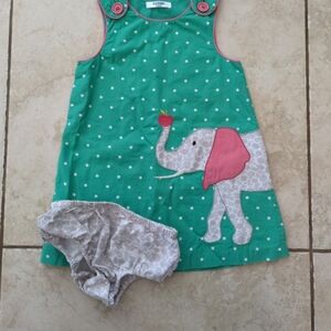 Boden Elephant Pinnie